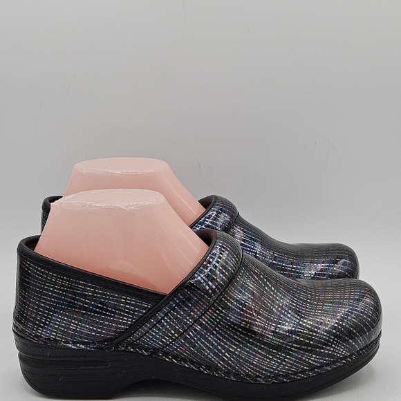 Dansko striped clog shoes size 37 US 6.5 / 7 - Picture 8 of 16